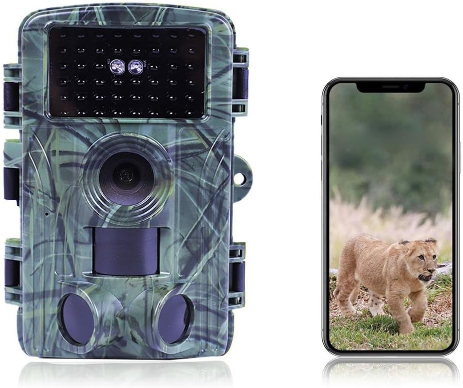 Tavice Trail Camera 8K Waterproof | Motion Activated | Bluetooth + App