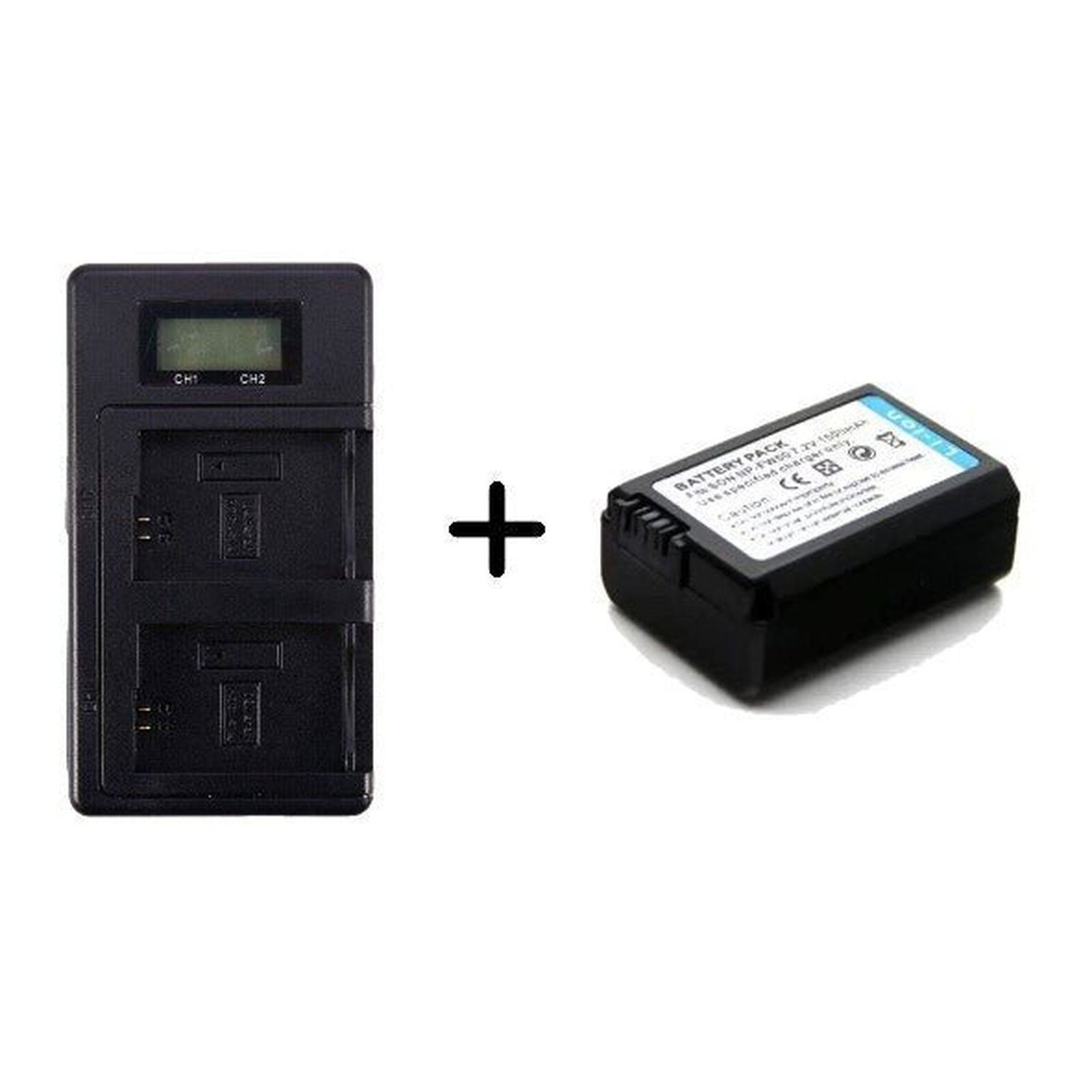 Battery + Replacement Charger For SONY Alpha A3000 A5000 A6000 | NP-FW50 - Office Catch