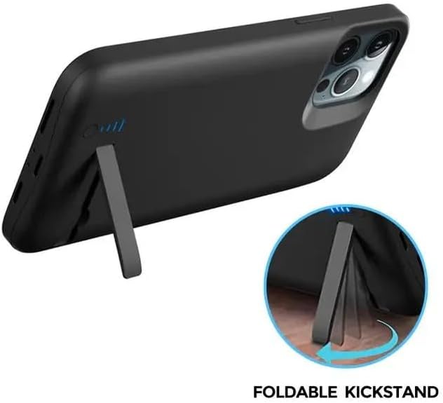 Charging Case for iPhone 17 Air with Built - in 5000mAh Battery & Foldable Stand – Slim & Durable - Office Catch