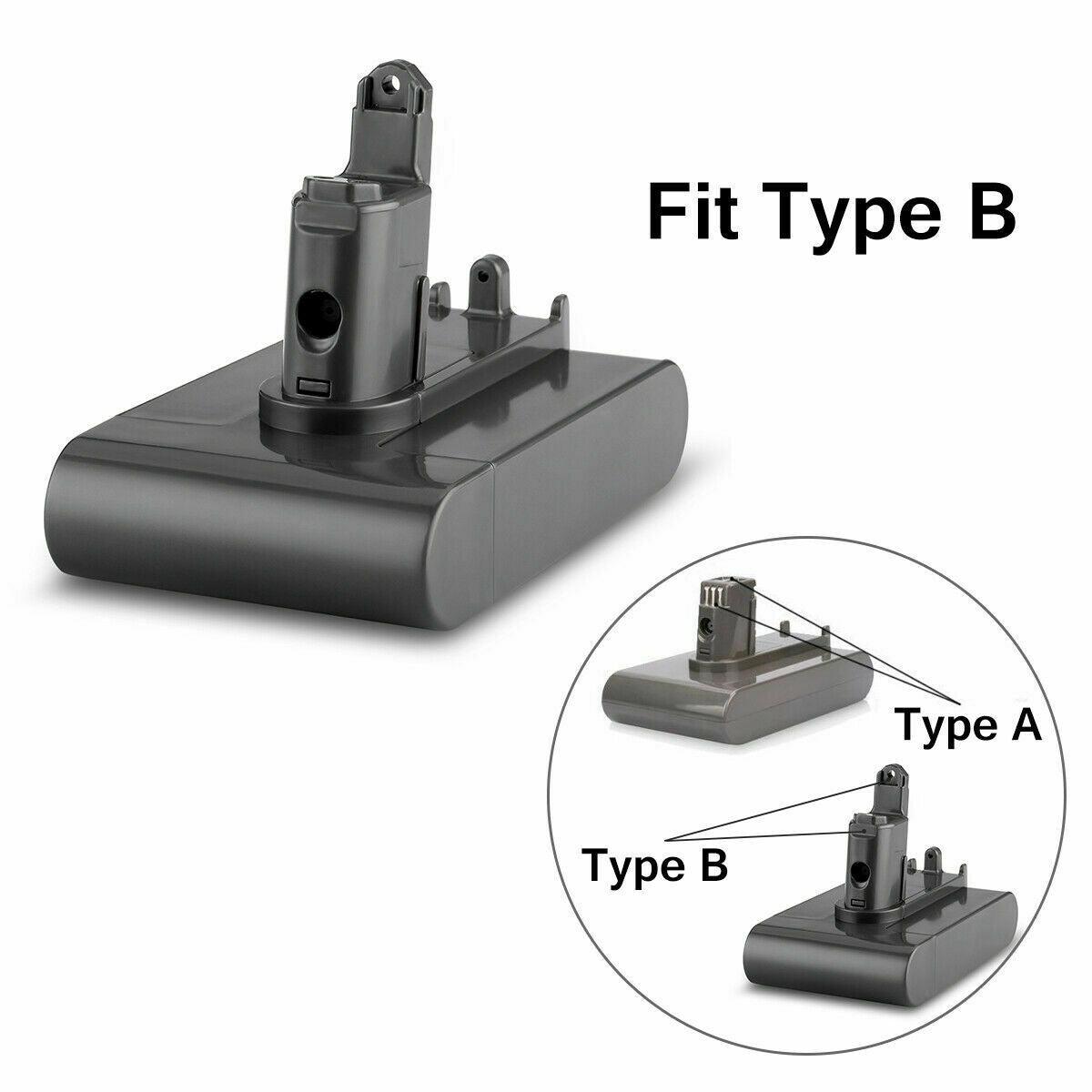 Dyson TYPE B Battery & Charger – Fits DC31/DC35/DC44/DC45 – 21.6V Li-ion