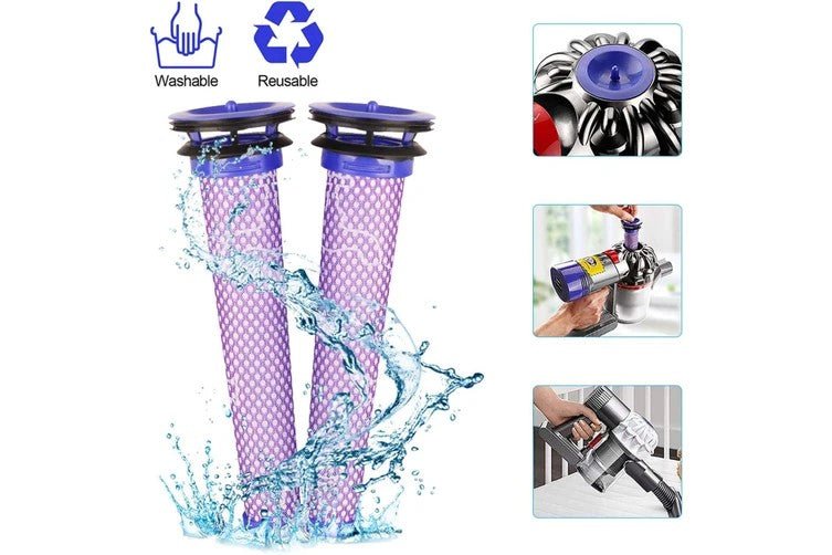 For Dyson V6 Battery & Filter SV03 SV04 SV09 DC58 DC59 DC61 DC62 DC74 V6 Animal - Office Catch