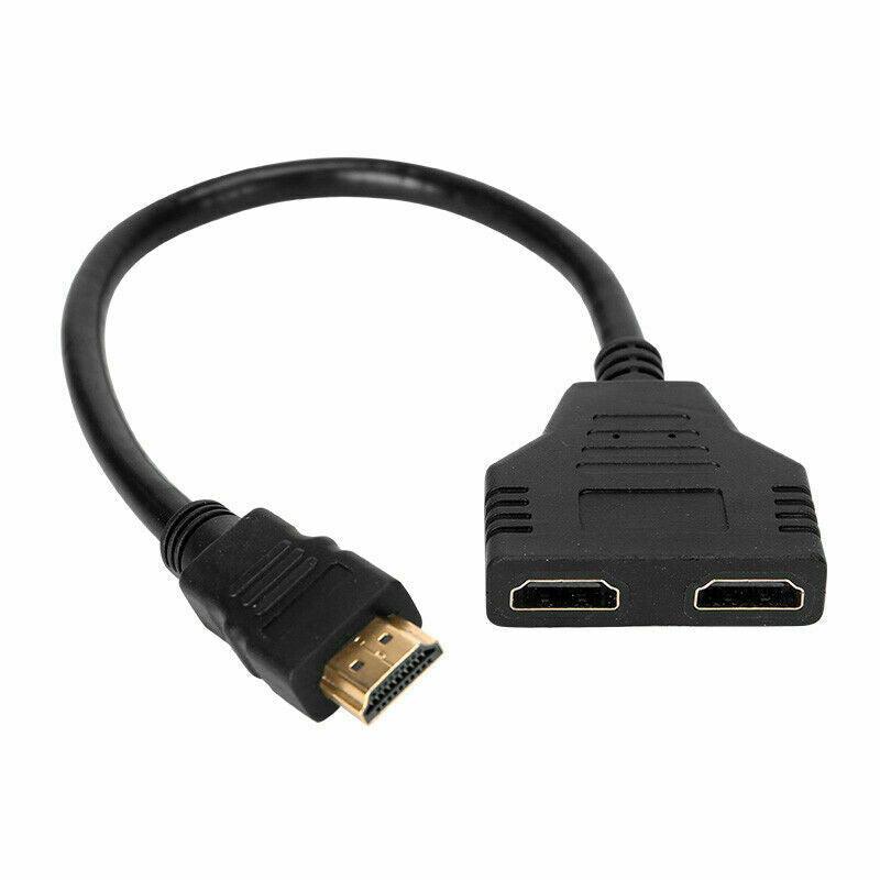 Dual Display HDMI Duplicator for 1080p and 4K TVs