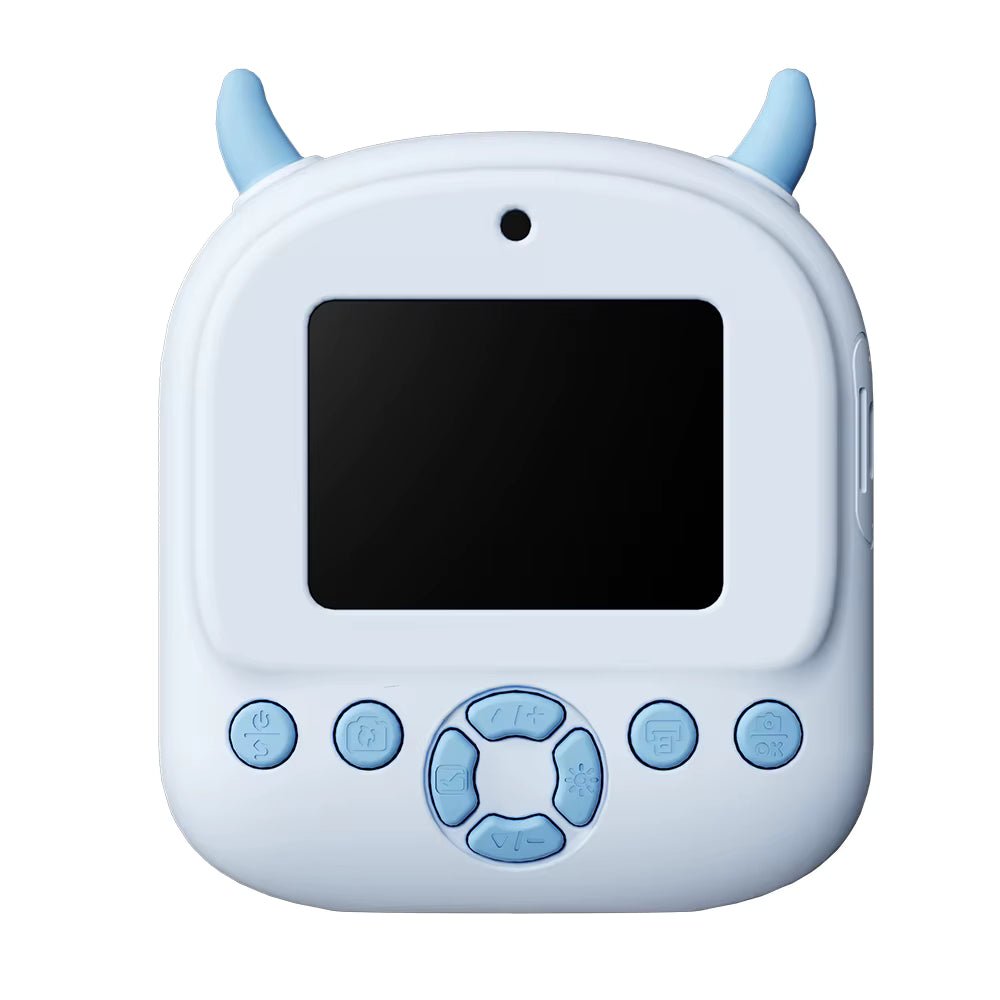 Kids Digital Camera High Quality Instant Print | CMOS Imaging Sensor Filter Function | BLUE - Office Catch