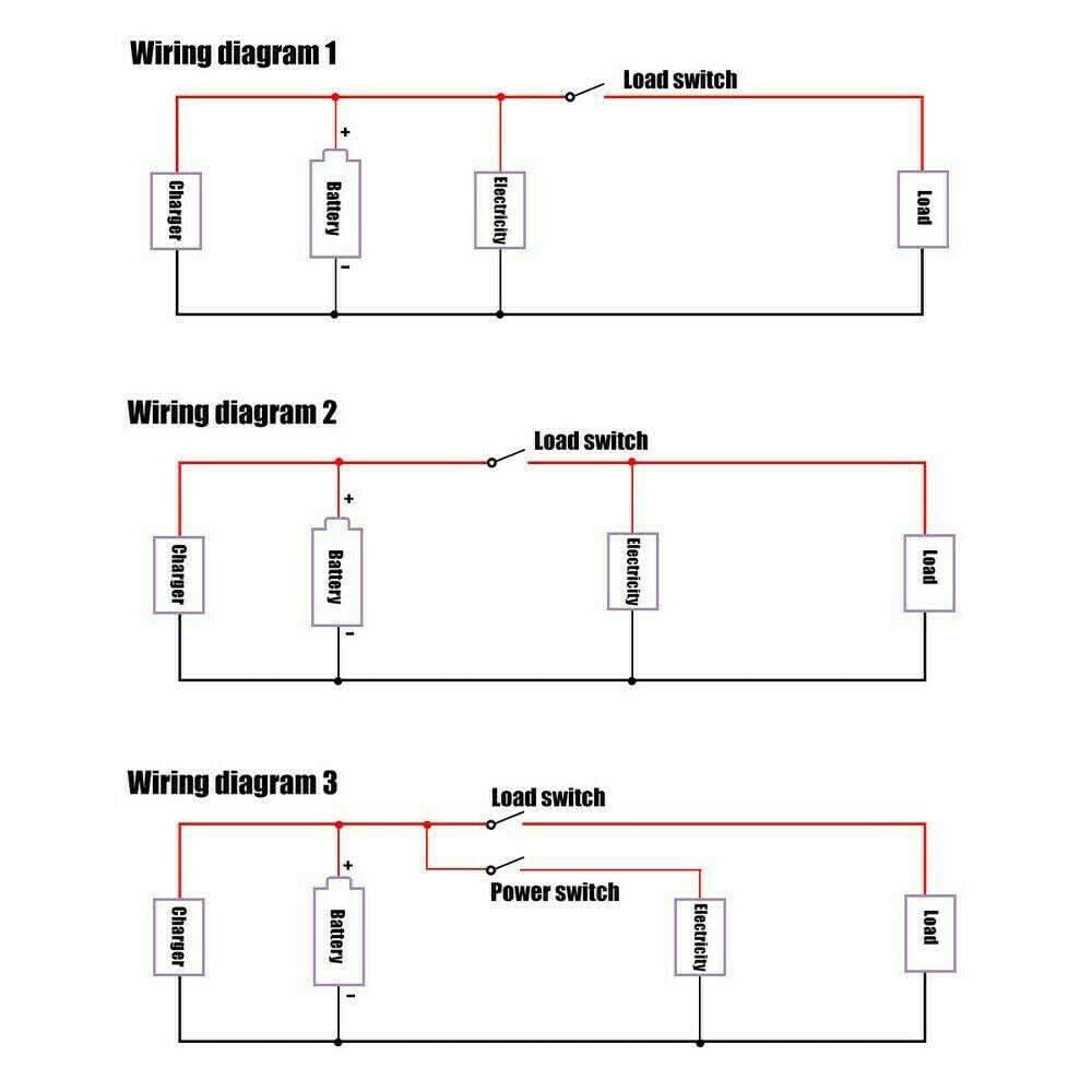 Digital Battery Capacity & Voltage Tester | LCD Battery Level Indicator for 12V 24V 36V 48V Lithium & Lead Acid Batteries