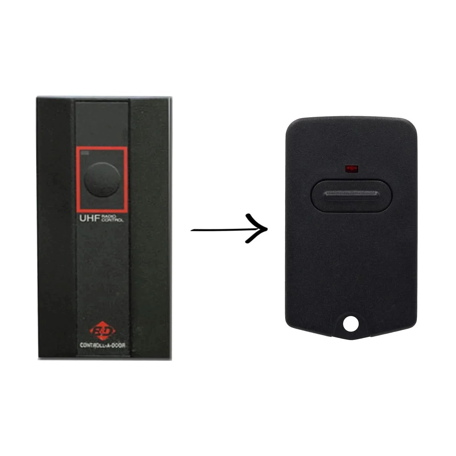 TAVICE 2 PACK B&D MPC2/MPC 2 Compatible Garage/Gate Remote Cloner BND - Controll - A - Door TX318 - Office Catch