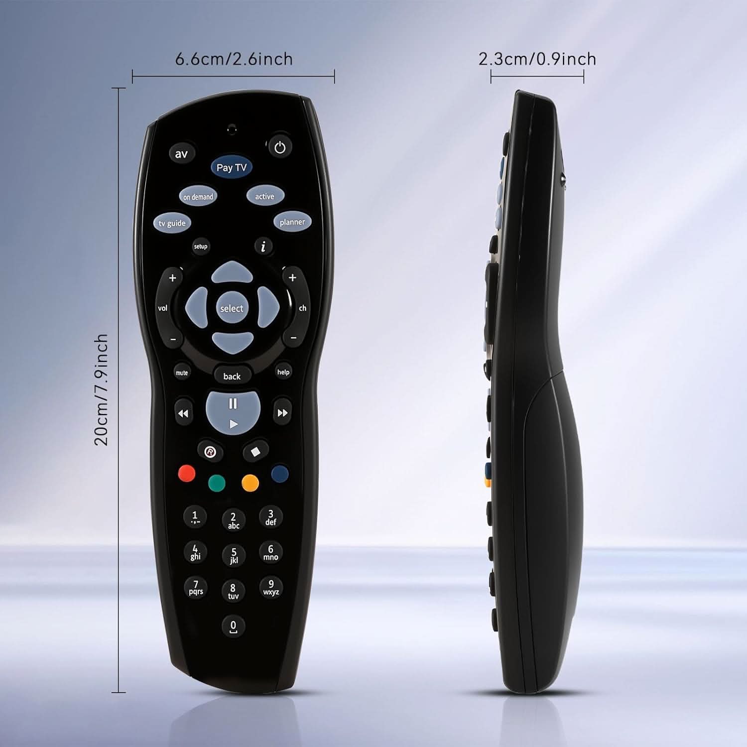 TAVICE 2 PACK Foxtel Remote Control Compatible Replacement Standard Q IQ2 IQ3 IQ4 HD - Office Catch
