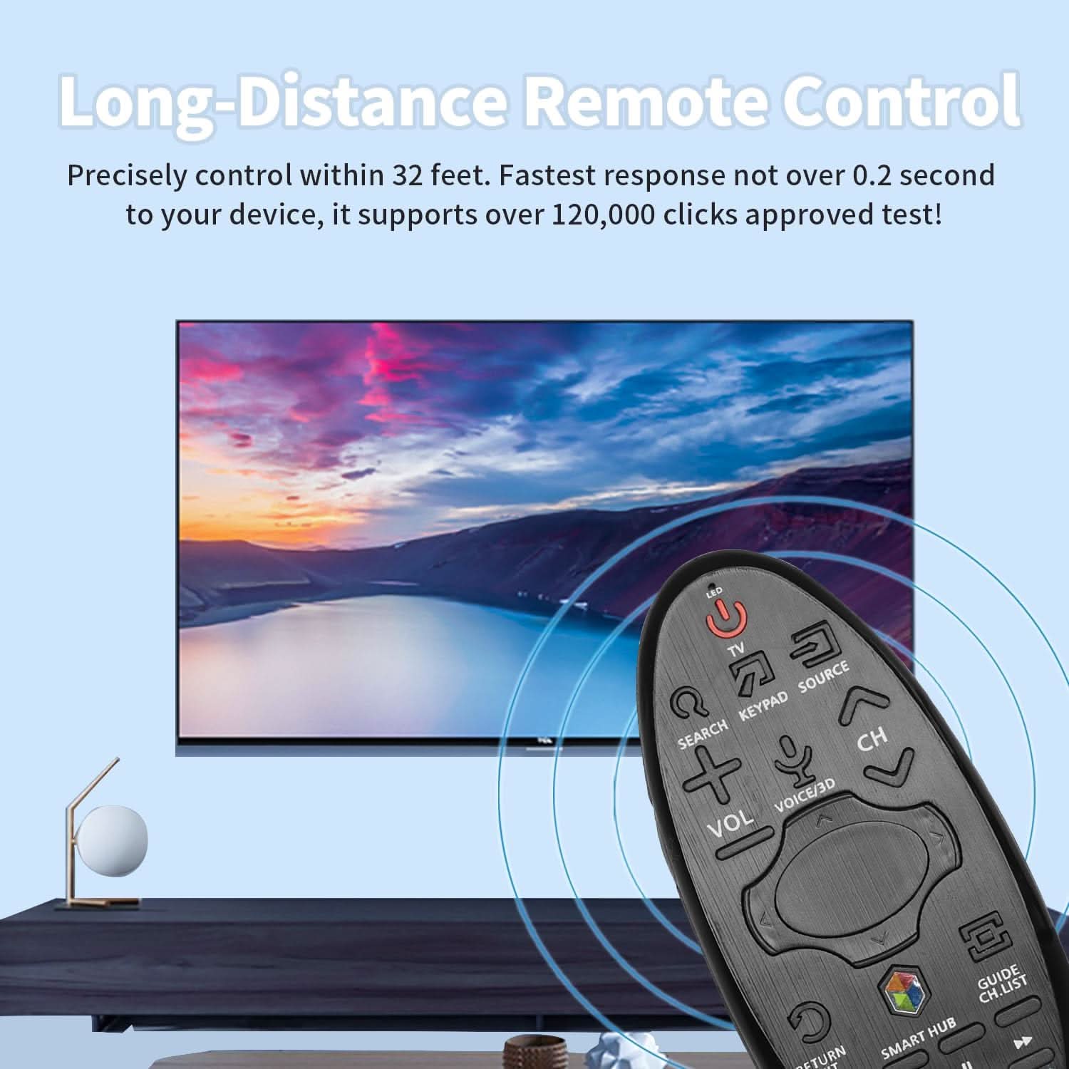TAVICE 2 Pack Remote Control for Samsung & LG TV BN59 - 01182B Bn59 - 01182G BN59 - 01185B BN59 - 01185F - Office Catch