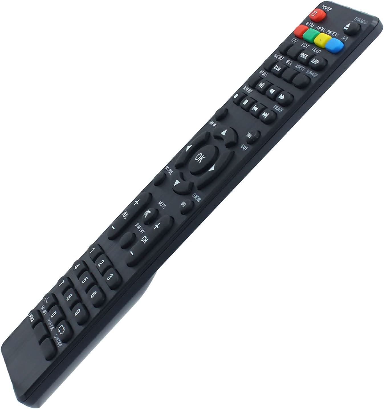 TAVICE 2 Pack Replacement TV Remote Control – Compatible with Bauhn ATV50UHD / ATV‑55UHDC‑0717 / ATV‑55FHDED / ATV‑40FTHED - Office Catch
