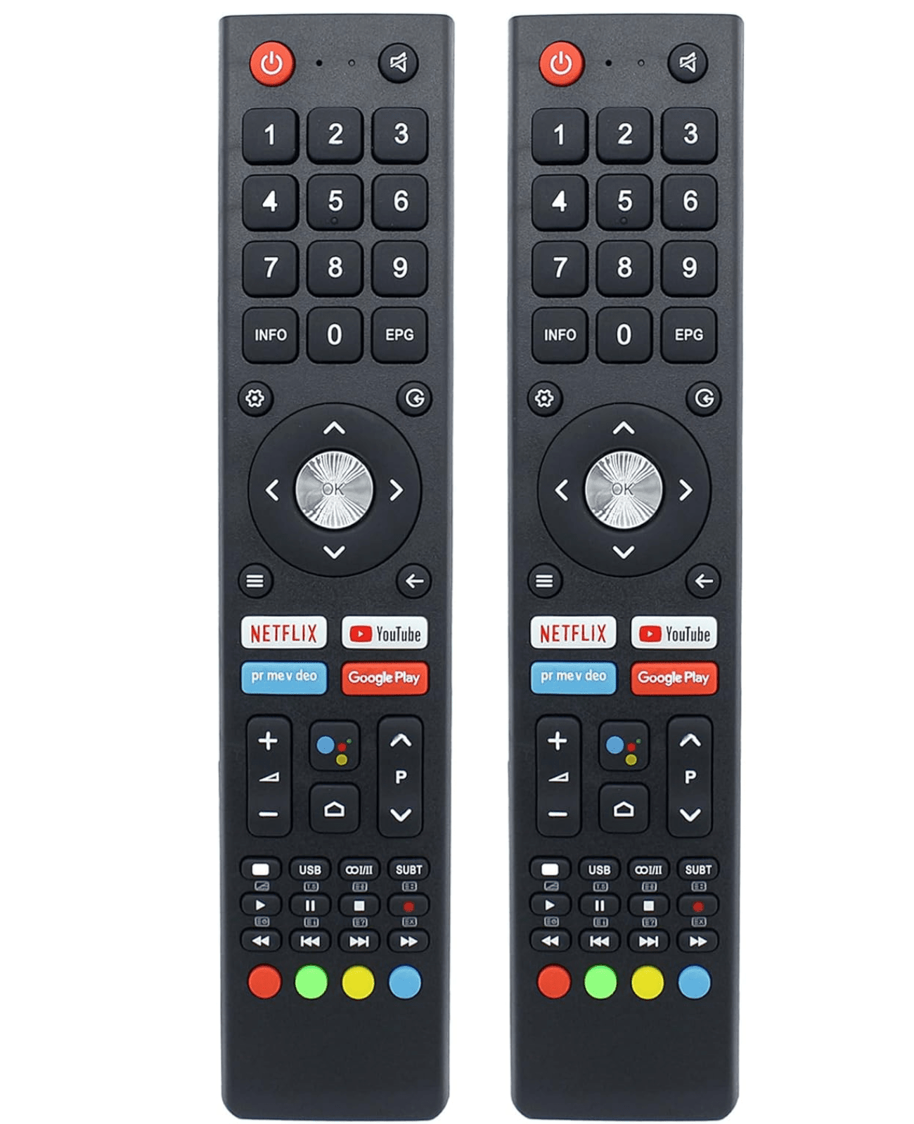 TAVICE 2 PACK RM - C3362 RM - C3367 RM - C3407 Replacement Remote for JVC Smart TV Televisions - Office Catch