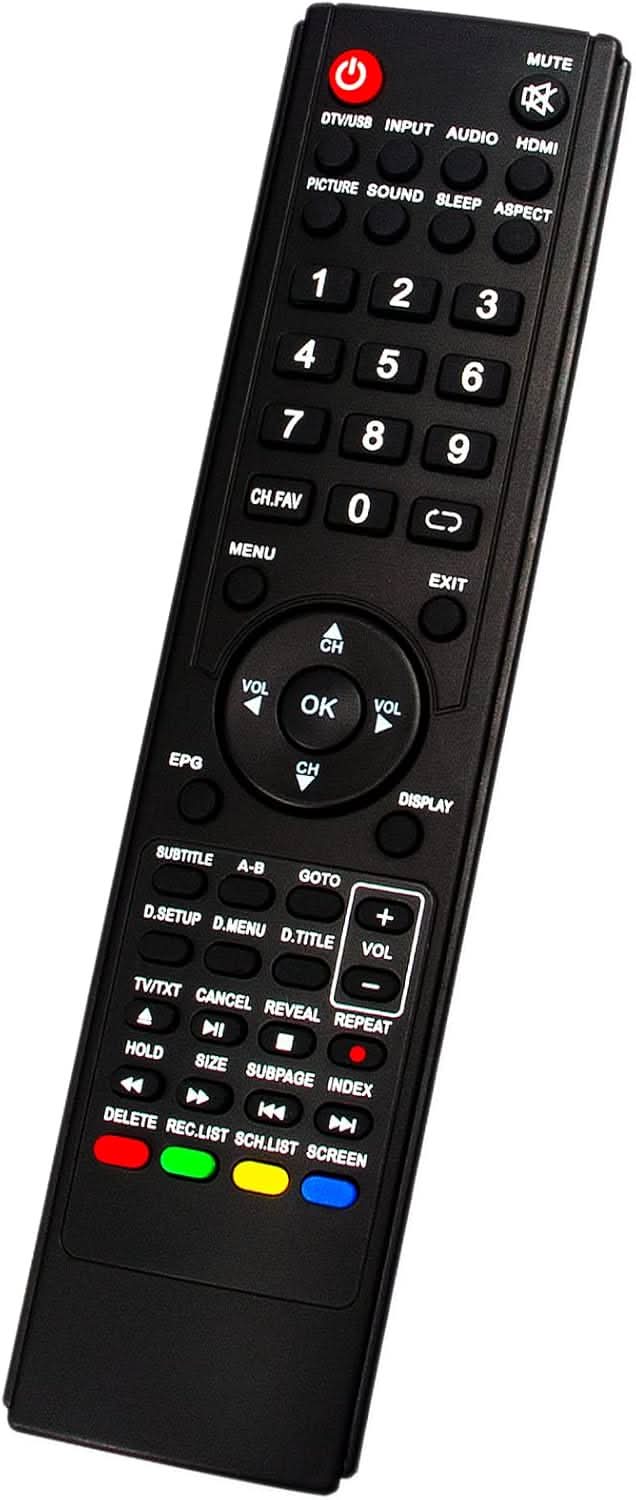TAVICE 2 PACK TEAC TV Compatible 0118020315 Remote Control FOR LCDV2656HDR LCDV3256 - Office Catch