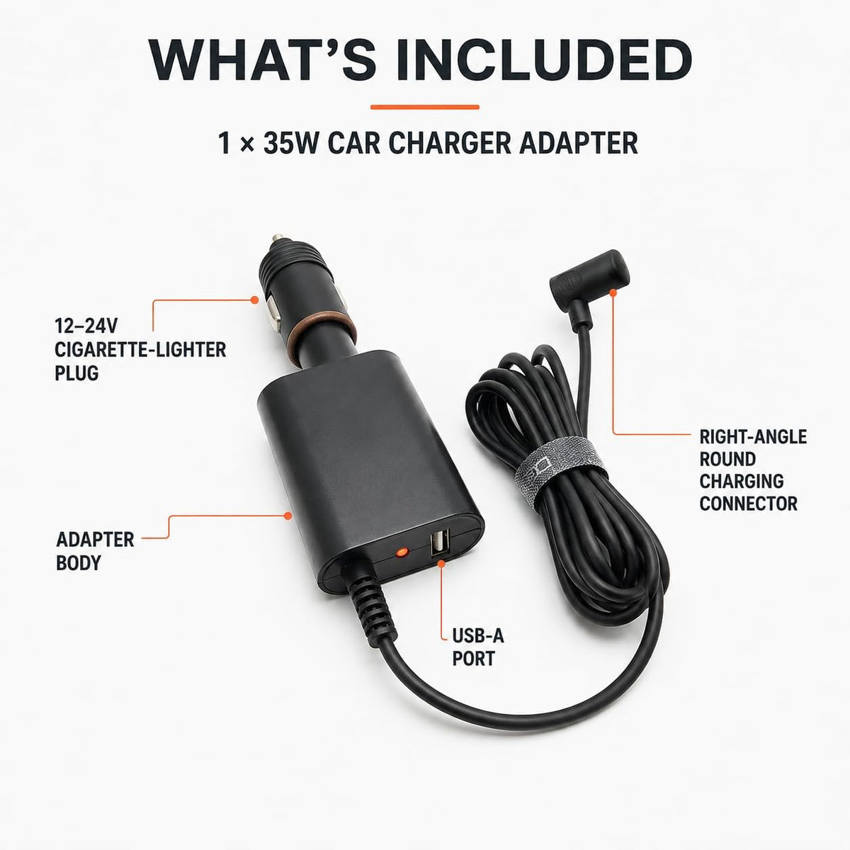 TAVICE 35W Car Charger Power Adapter Compatible with Dyson DC58 DC59 DC61 DC62 SV03 SV04 SV05 SV06 Vacuum Cleaners 12V/24V - Office Catch