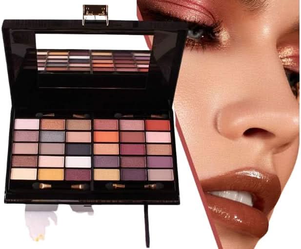 TAVICE 39 Color Makeup Palette Set Eyeshadow, Concealer, Lip Gloss, Foundation & Blush, Sleek Powder, Rich Colors Cosmetic Kit for Professional and Daily Use - Office Catch