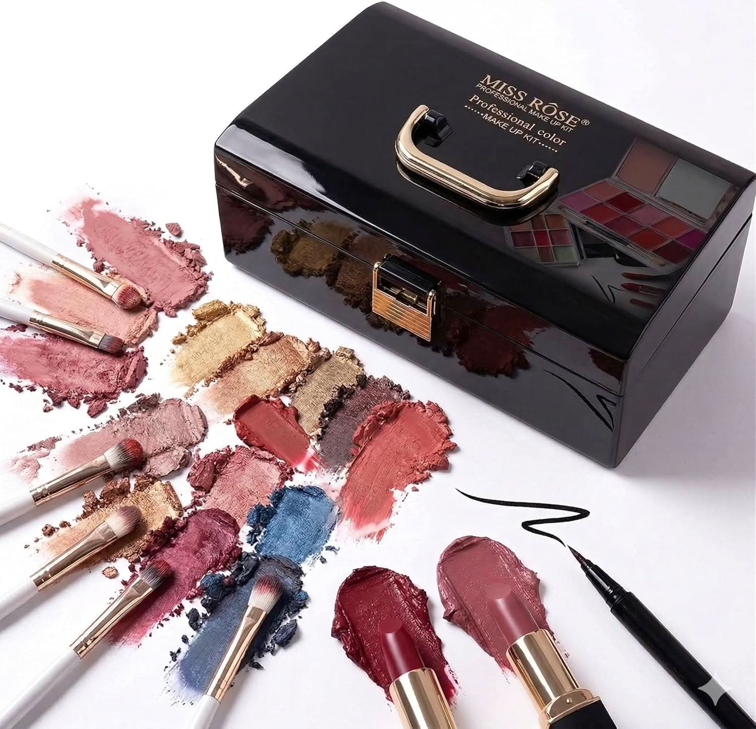 TAVICE 39 Color Makeup Palette Set Eyeshadow, Concealer, Lip Gloss, Foundation & Blush, Sleek Powder, Rich Colors Cosmetic Kit for Professional and Daily Use - Office Catch