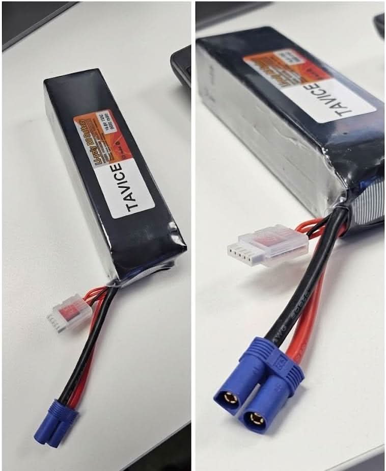 TAVICE 4S LiPo Battery 14.8V 9000mAh 130C with EC5 Connector Compatible with RC Car, Airplane, Jet & Helicopter - Office Catch