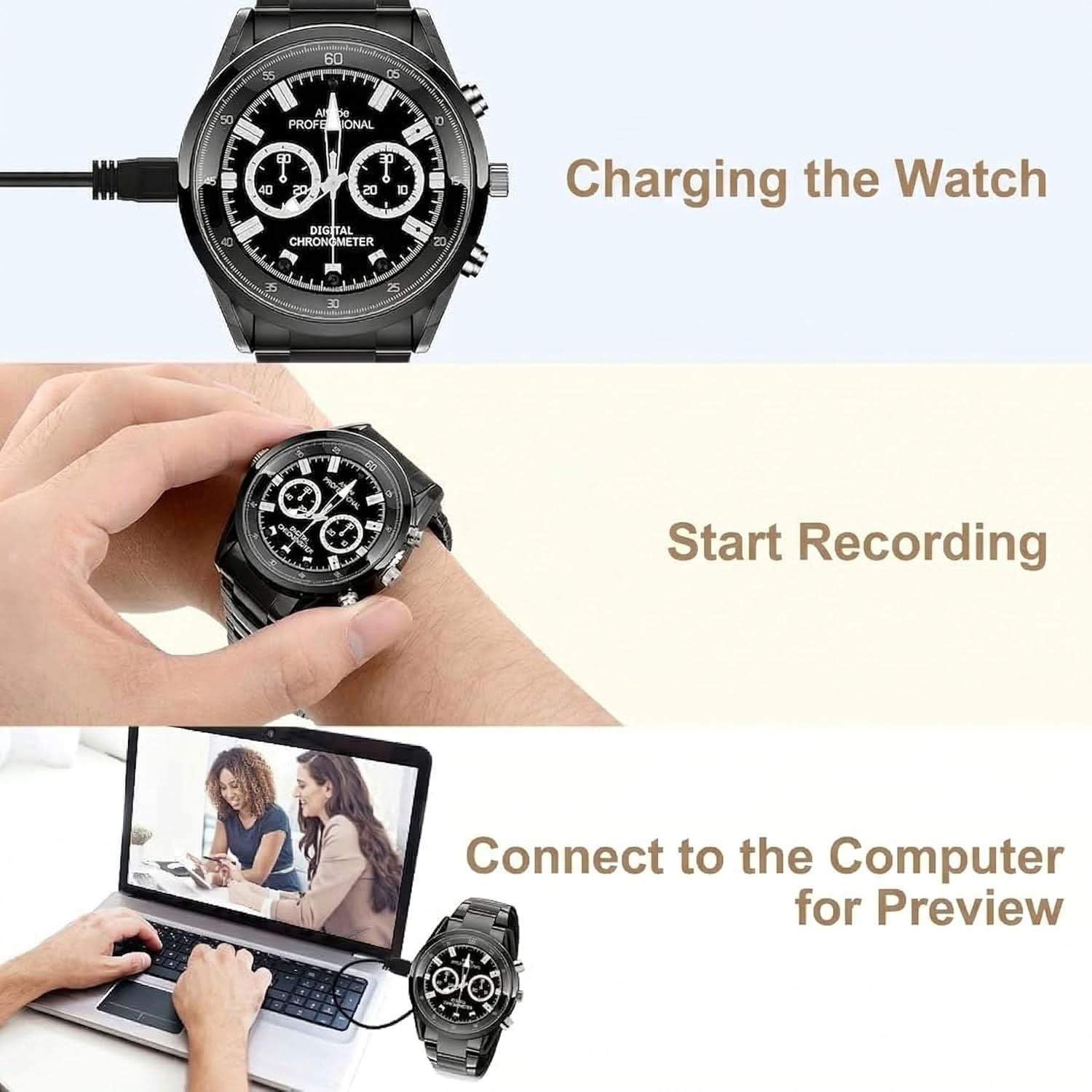 TAVICE 64GB Camera Pen 1080P HD Portable Hidden Camera for Video & Photos, Loop Recording, Long Battery Life, Office & Business Use - Office Catch