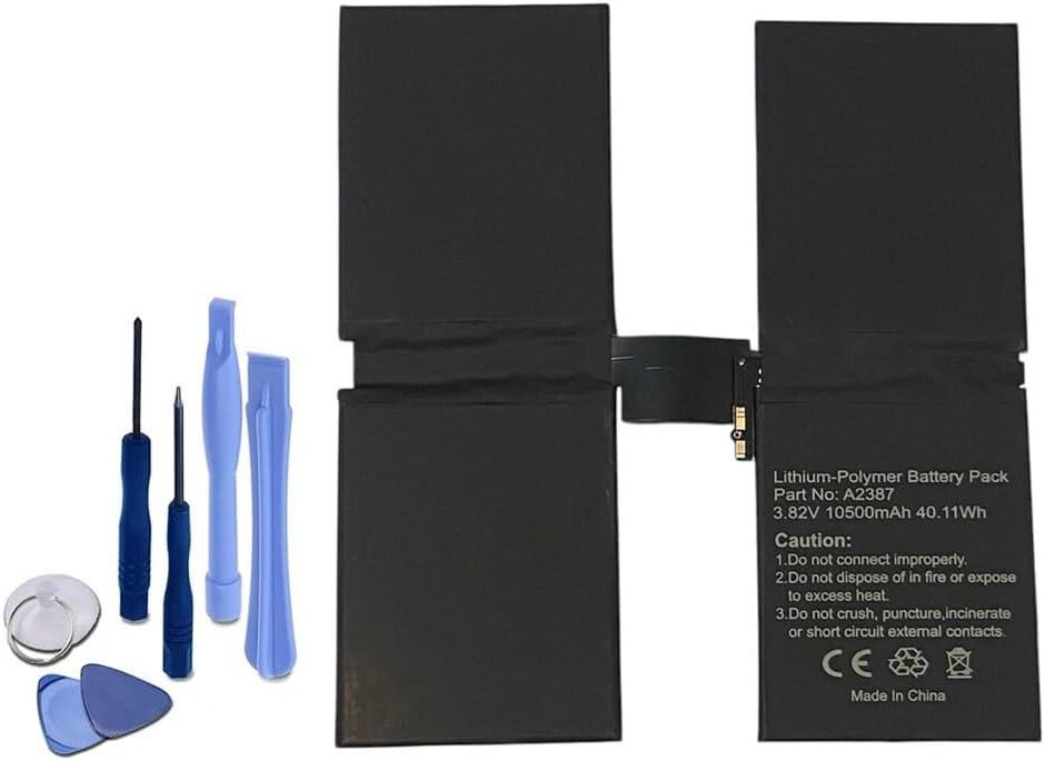 TAVICE A2387 Replacement Battery Compatible with Apple iPad Pro 12.9 - Inch 5th Gen 2021 (M1), Rechargeable Lithium Battery - Office Catch
