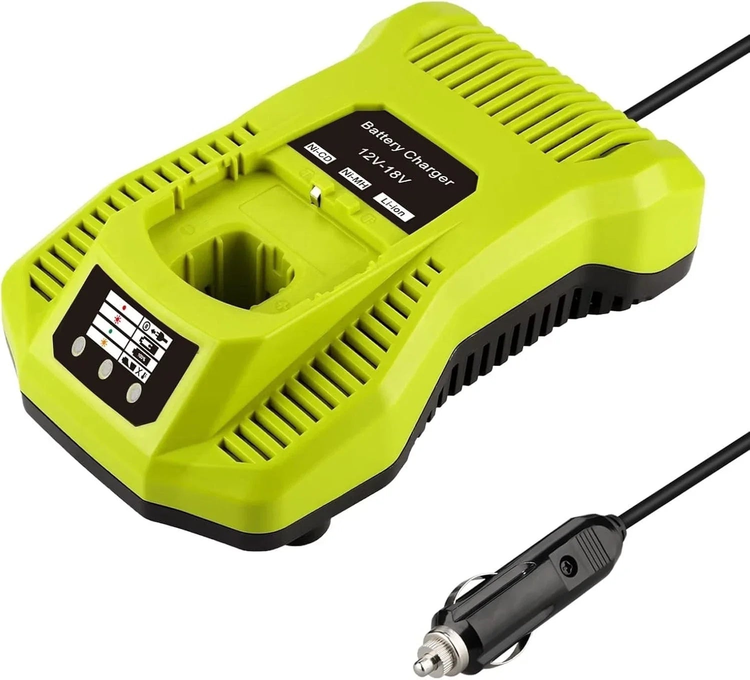 TAVICE Car Charger Compatible with Ryobi ONE+ 12V-18V P102 P105 P108 Li-Ion NiCd NiMH Batteries - Office Catch
