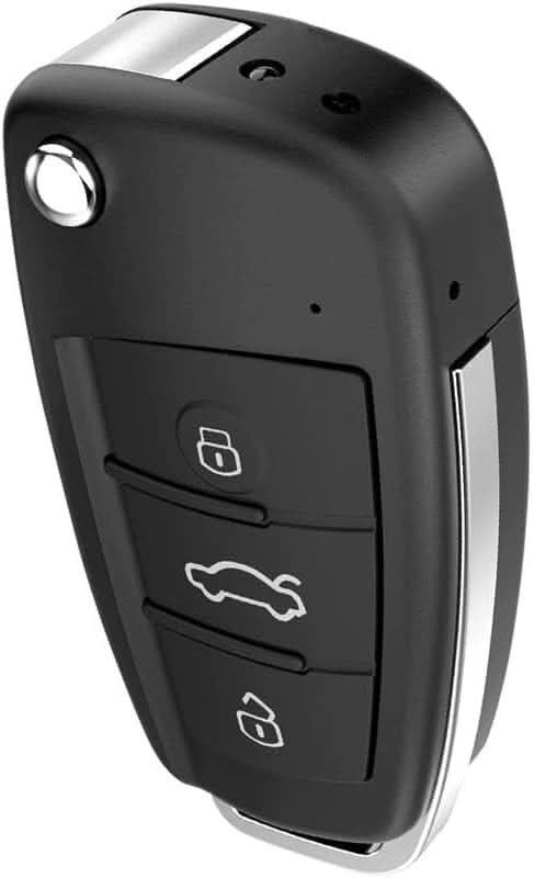 TAVICE Car Key Fob Camera 1080P HD Hidden Camera with Motion Detection, Loop Recording, 128GB, 940nm No - Glow Night Vision, Mini Portable Keychain for Home or Office - Office Catch