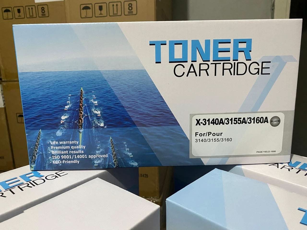 Tavice Compatible Xerox Phaser 3140 / 3155 / 3160 Black Laser Toner Cartridge – High Yield 1,500 Pages, Premium Replacement for X - 3140A, 3155A, 3160A - Office Catch