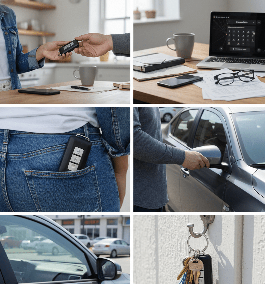 TAVICE Complete Keyless Smart Proximity Key to Suit Mazda 3 & Mazda 6 | MAZ24R 433MHz - Office Catch