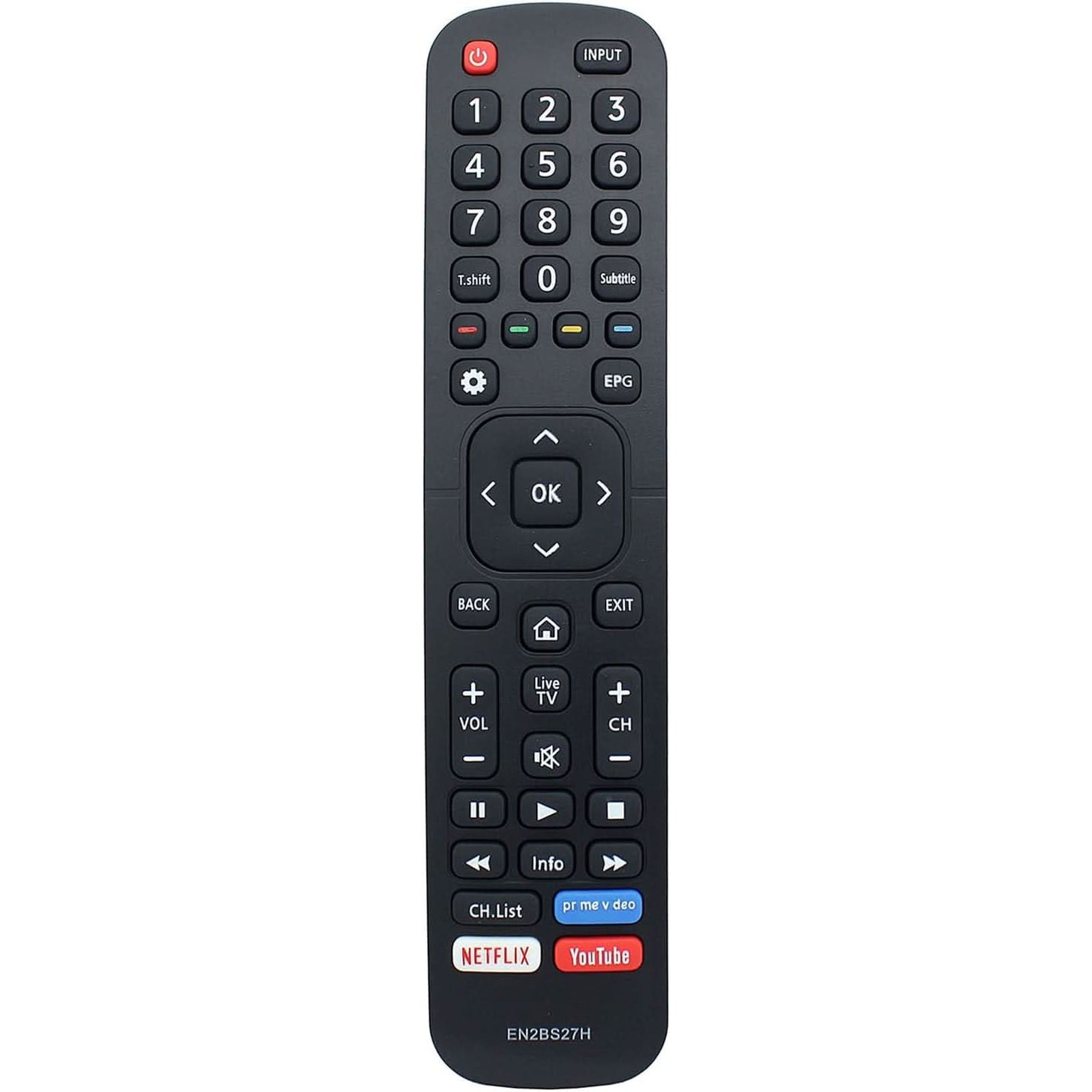 Tavice EN2BS27H Remote Replacement for Hisense TV 50R5 55R5 58R5 65R5 50S8 43R6 50R6 55R6 65R6 32S4 40S4 49S4 - Office Catch
