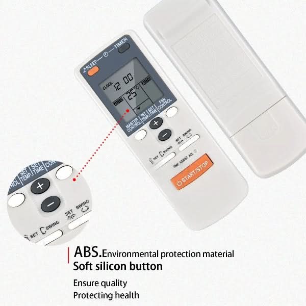 Universal Compatible Fujitsu Air Conditioner Remote Control – No Programming Required - Office Catch