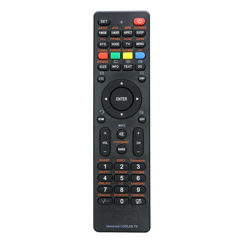 Universal TV Remote Replacement LCD LED For Sony Samsung Panasonic LG TCL Soniq - Office Catch