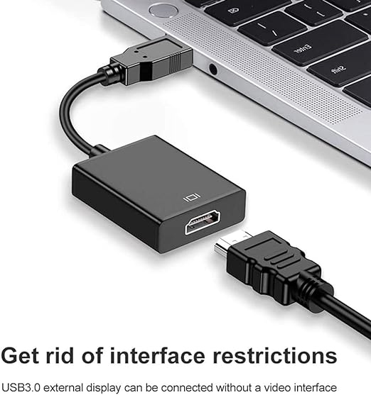 USB 3.0 to HDMI-Compatible Converter Multi Display Graphic Adapter for PC Laptop Projector HDMI External Video Card - Office Catch