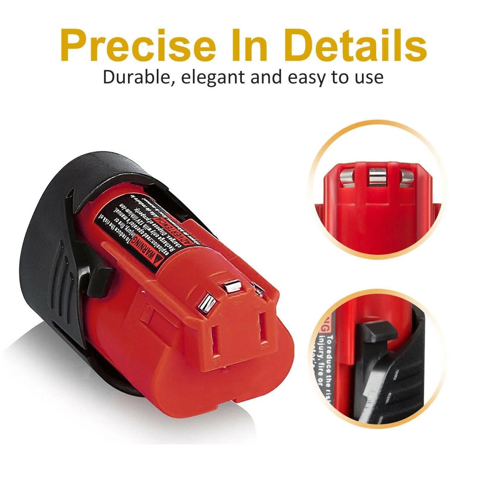 12V 3.5Ah For Milwaukee M12 M12B3 LITHIUM Cordless Battery 48 11 2401