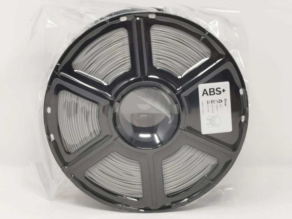 1.75mm 3D Printer Filament ABS - Silver 1KG - Office Catch