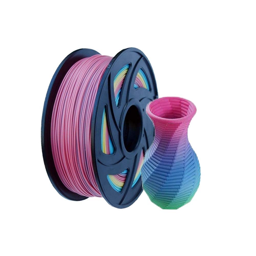 1.75mm 3D Printer Filament PLA - Rainbow 1KG - Office Catch