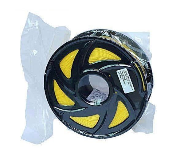 1.75mm 3D Printer Filament TPU - Yellow 1KG - Office Catch