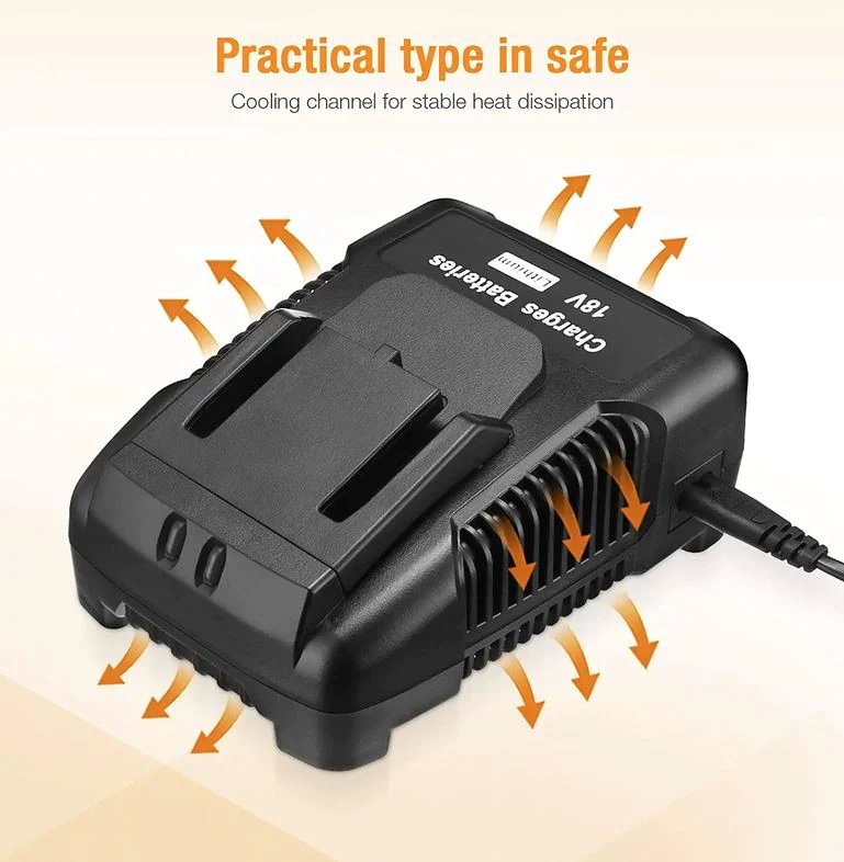 18V Replacement Battery Charger for AEG 18V Cordless Power Tools BS 18C LI L1850R L1820R L1825R L1860R L1815R BKS 18 LI AL1218 L1830R - Office Catch