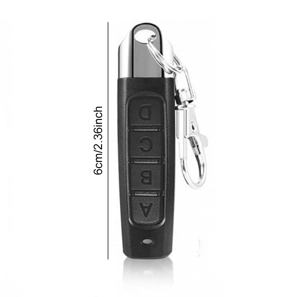 2 Pack Universal 433MHZ Remote Control Garage Door Gate Car Cloning Wireless Key Fob - Office Catch