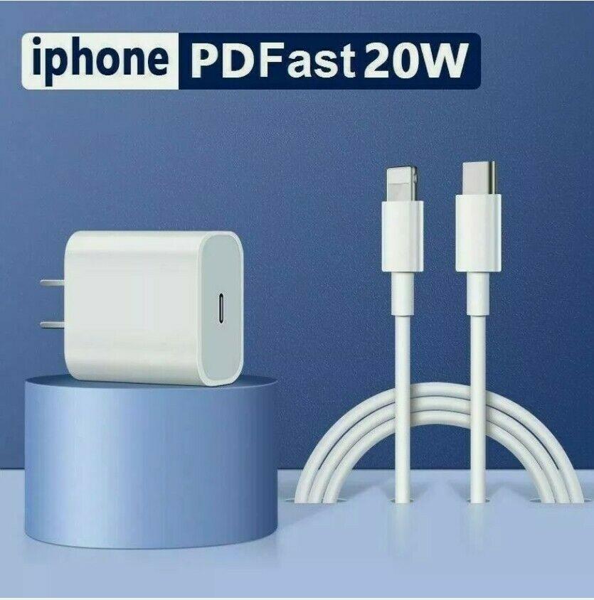 20W USB Type-C Wall Adapter Fast Charger PD Power For iPhone 13 12 Pro Max iPad - Office Catch