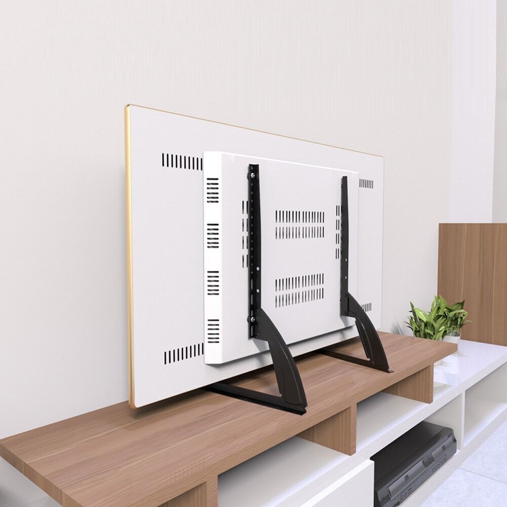 32-70" TV Table Top Stand Riser Leg Mount For Sony LG LED LCD Universal - Office Catch