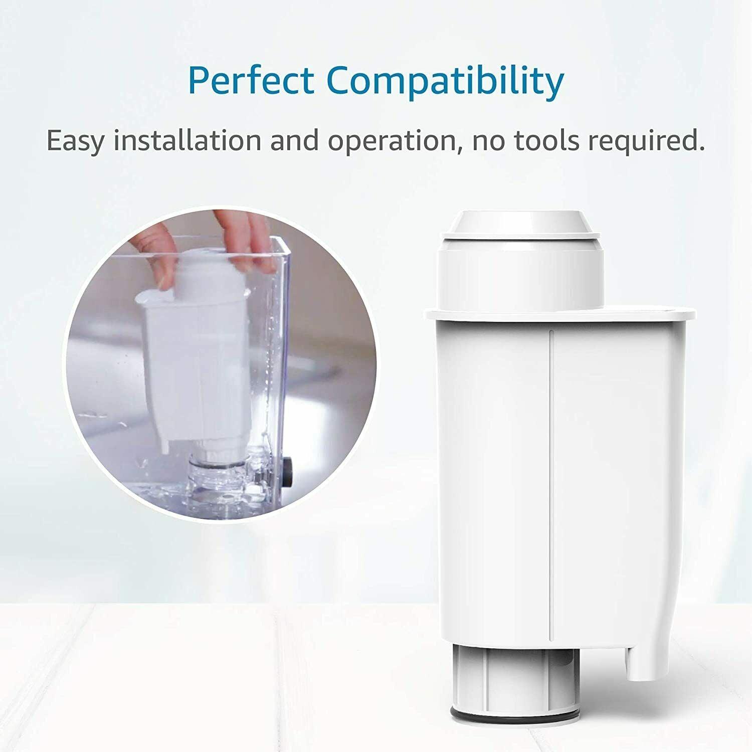 4 Pack Water Filter Compatible With Philips Saeco Xelsis Spidem My Coffee Machine - Office Catch