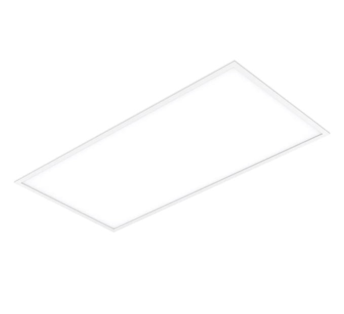 40W LED Panel Light White Aluminium 1200mm x 600mm - Office Catch