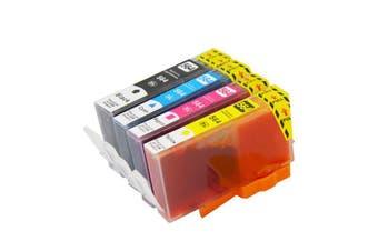 5 Pack HP 564XL Compatible Inkjet Cartridges CN684WA+CB322WA-CB325WA [1BK,1PBK,1C,1M,1Y] - Office Catch