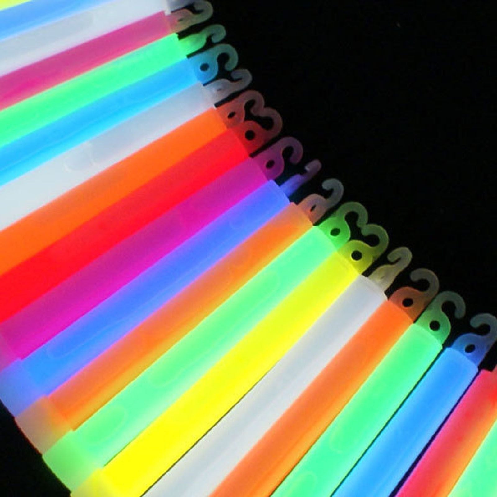 6 pcs Glow Light Sticks Non-toxic 6 Inch Fluorescence Light Outdoor Survival Kit - Office Catch