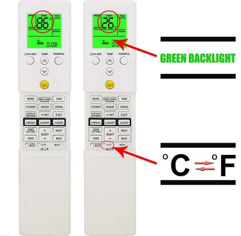 AR-REF1E Replacement remote for Fujitsu Air Conditioner Remote Control AR-REF1E - Office Catch