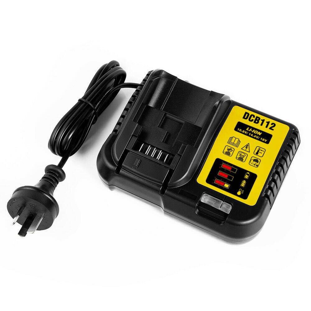 Battery charger For DeWalt 10.8v-18v DCB112 Li-ion DCB115-XE - Office Catch