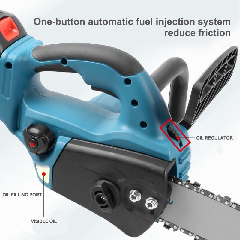 Brushless Cordless 12'' Chainsaw For Makita 18V Battery - Office Catch