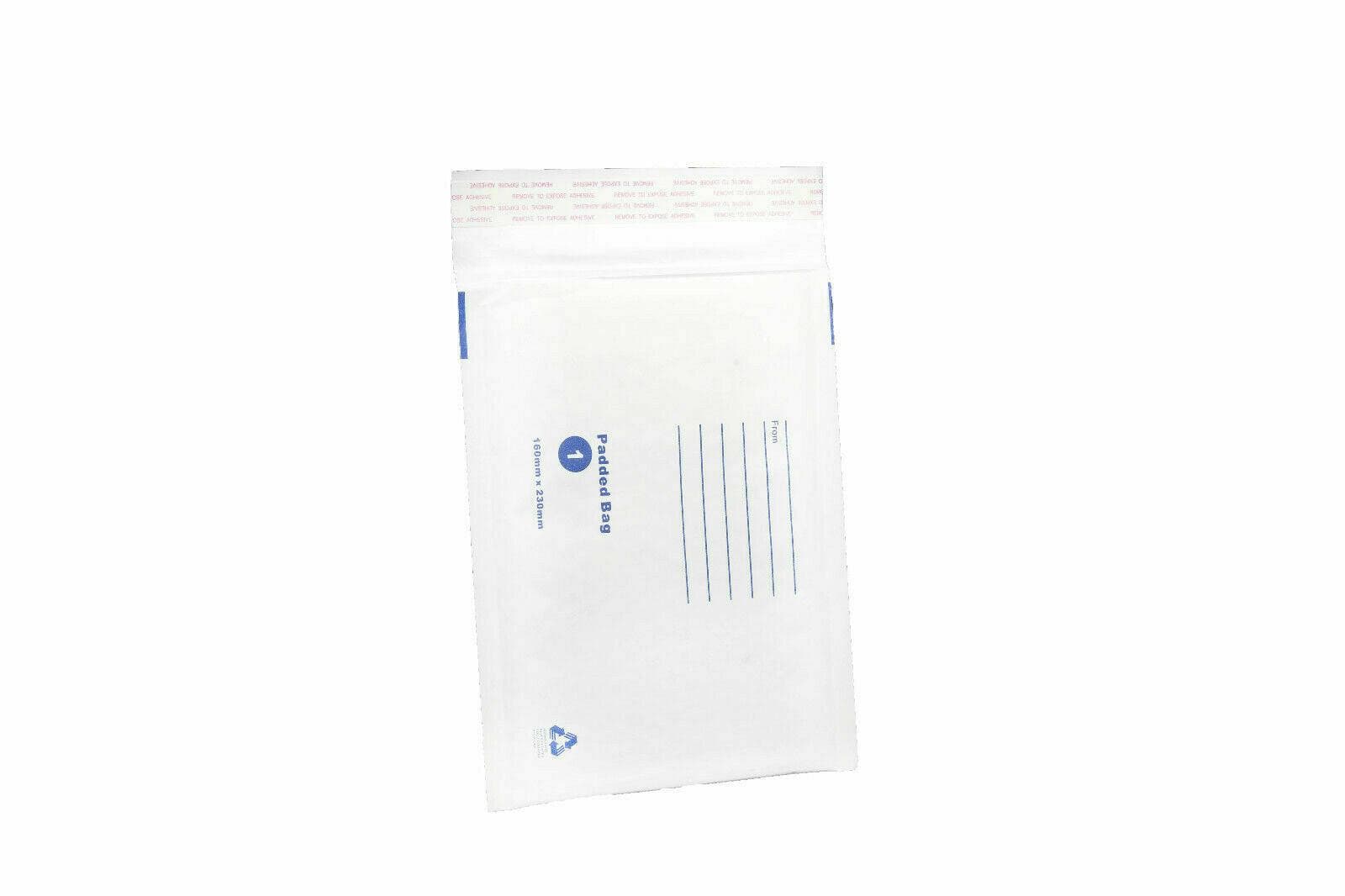 Bubble Mailer 215 x 280mm White Padded Envelope White Bag - Office Catch