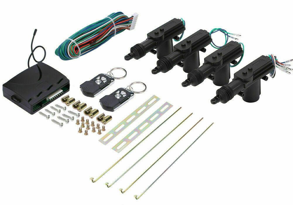 Car Remote Central Lock Locking Kit Control 4 Door Security System Entry Keyless - Office Catch