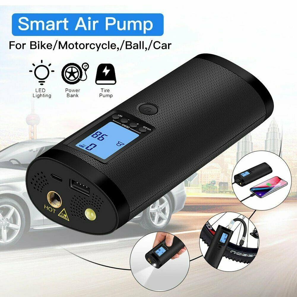 Cordless Electric Smart Air Compressor | Digital Tyre Inflator - Office Catch