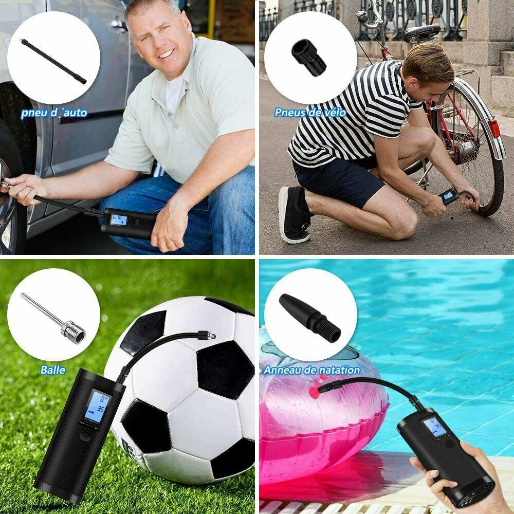 Cordless Electric Smart Air Compressor | Digital Tyre Inflator - Office Catch