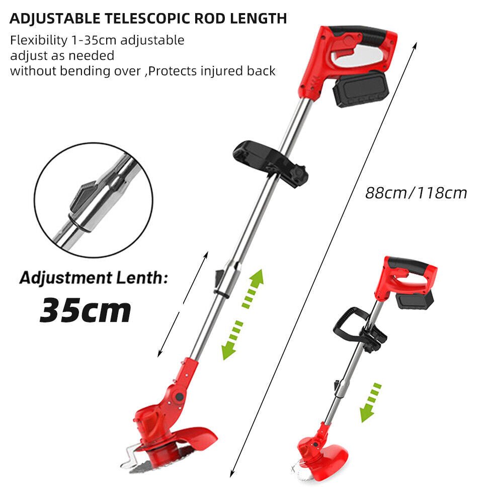 Cordless Electric String Grass Trimmer Weed Eater Whipper Snipper for Makita - Office Catch