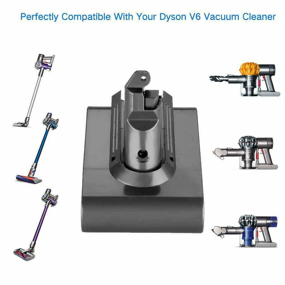 Dyson V6 Vacuum Compatible Battery | DC58 DC59 DC61 DC62 DC72 DC74 SV03 SV04 SV09 - Office Catch