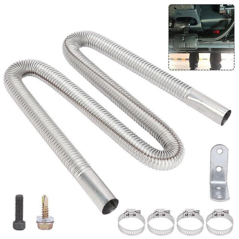 Exhaust Pipe Hose Air Diesel Heater Car Parking Silencer Muffler Filter - Office Catch